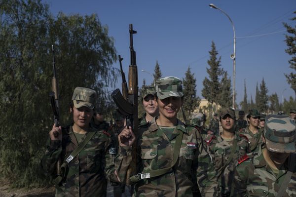 Lionesses for National Defense: Syrian All-Female Force Lionesses for National Defense: Syrian All-Female Force - Sputnik International