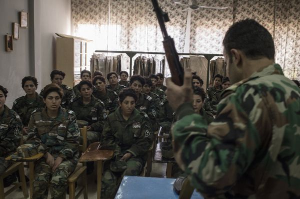 Lionesses for National Defense: Syrian All-Female Force Lionesses for National Defense: Syrian All-Female Force - Sputnik International