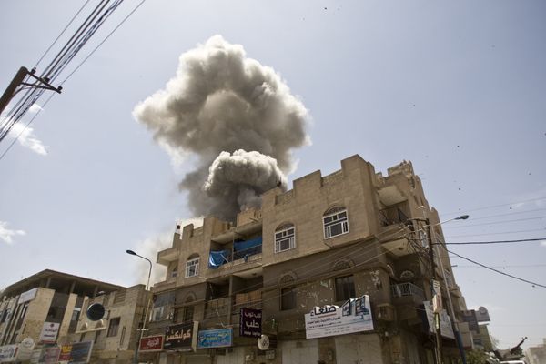 Saudi-led airstrikes on Yemen Saudi-led airstrikes on Yemen - Sputnik International