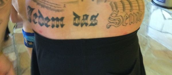 German Politician Sentenced for Nazi Tattoo - Sputnik International