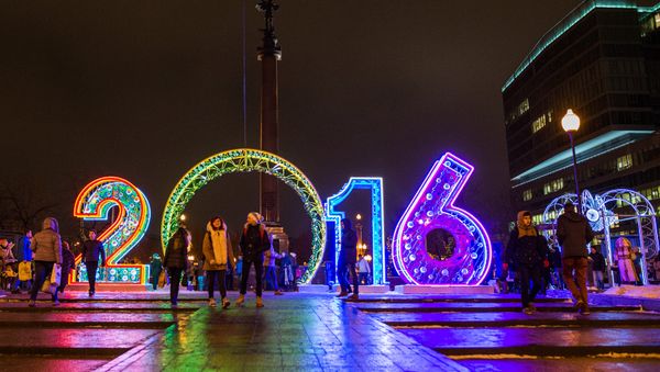 Christmas Light International Festival in Moscow - Sputnik International