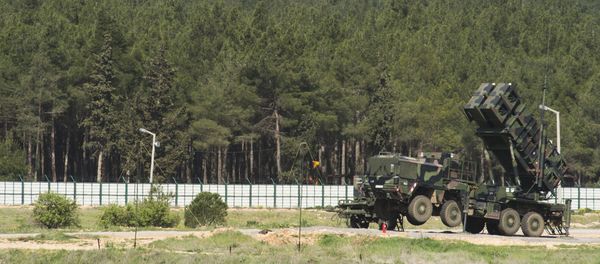 A German Patriot missile launcher is deployed at the Gazi barracks in Kahramanmaras, southern Turkey (file) - Sputnik International