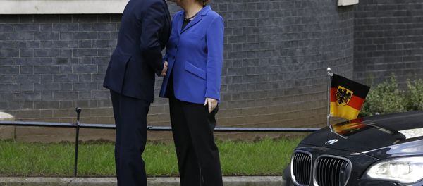 Cameron and Merkel secret meeting Cameron and Merkel secret meeting - Sputnik International