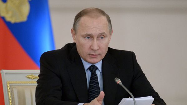 President Vladimir Putin at a meeting of the State Council - Sputnik International