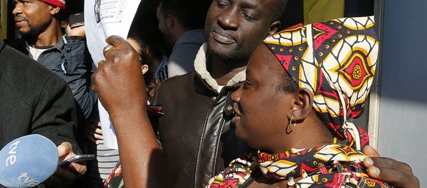 Refugee wins lottery in Spain Refugee wins lottery in Spain - Sputnik International