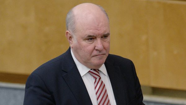 Deputy Foreign Minister Grigory Karasin at the lower house plenary meeting Deputy Foreign Minister Grigory Karasin at the lower house plenary meeting - Sputnik International
