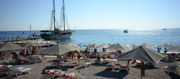 A beach in Antalya. File photo - Sputnik International