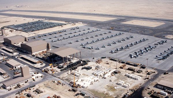 U.S Air Force aircraft at Sheik Isa, Bahrain, file photo. U.S Air Force aircraft at Sheik Isa, Bahrain, file photo. - Sputnik International