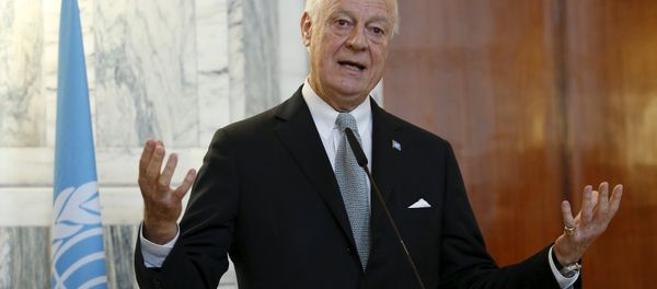 United Nations special envoy for Syria Staffan de Mistura (File) United Nations special envoy for Syria Staffan de Mistura (File) - Sputnik International