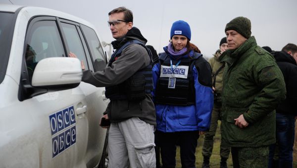 SCE mission failed ot inspect shelling around Kominternovo - Sputnik International