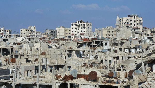 Syrian city of Homs Syrian city of Homs - Sputnik International