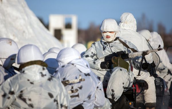 Training of cadets in the Arctic division DVVKU Training of cadets in the Arctic division DVVKU - Sputnik International