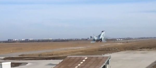 Takeoff MiG-29K, NITKA, Yeisk Takeoff MiG-29K, NITKA, Yeisk - Sputnik International
