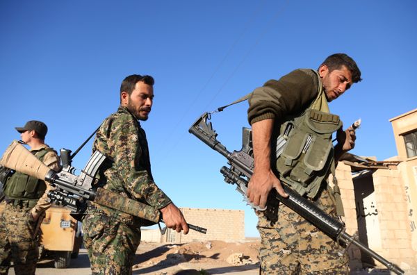 Fighters from the Syrian Democratic Forces Fighters from the Syrian Democratic Forces - Sputnik International