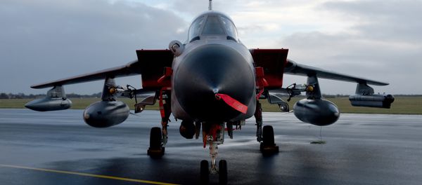 A 'Tornado' aircraft ' of the German Air Force photographed at the airbase in Jagel, Germany - Sputnik International