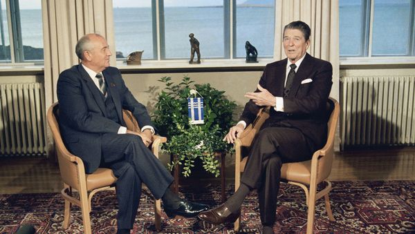 Reagan,Gorbachev summit Reagan,Gorbachev summit - Sputnik International