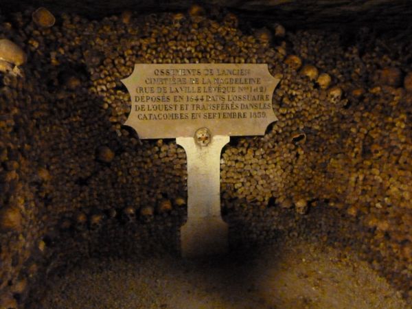 The catacombs beneath Paris The catacombs beneath Paris - Sputnik International