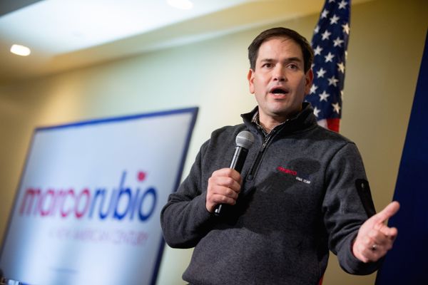 Republican presidential candidate, Sen. Marco Rubio, R-Fla. speaks at Rastrelli's Tuscany Special Events Center in Clinton, Iowa, Tuesday, Dec. 29, 2015. - Sputnik International