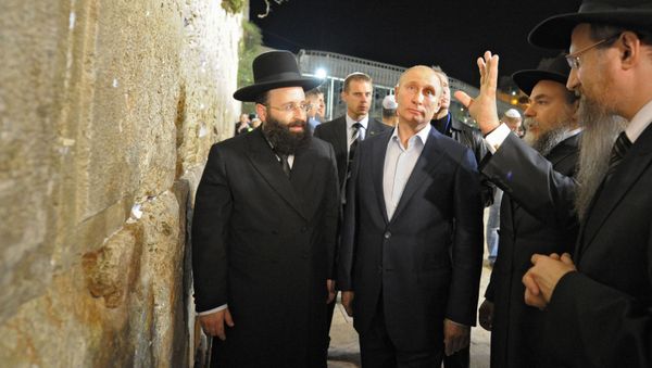 Russian President Putin's visit to Israel. Bethlehem Russian President Putin's visit to Israel. Bethlehem - Sputnik International
