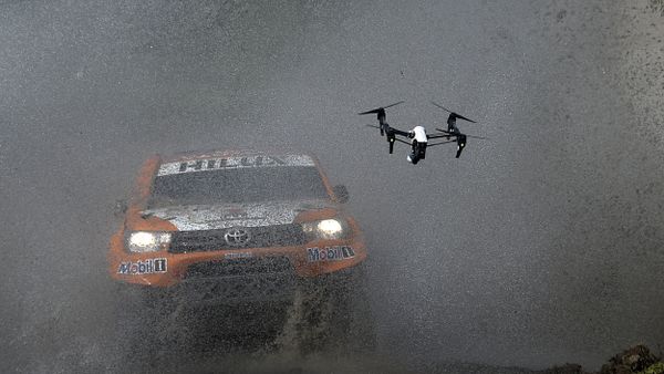 Toyota's driver Ronan Chabot of France and co-driver Gilles Pillot compete during the 11km Prologue of the 2016 Dakar Rally, in the province of Buenos Aires, on January 2, 2016 Toyota's driver Ronan Chabot of France and co-driver Gilles Pillot compete during the 11km Prologue of the 2016 Dakar Rally, in the province of Buenos Aires, on January 2, 2016 - Sputnik International