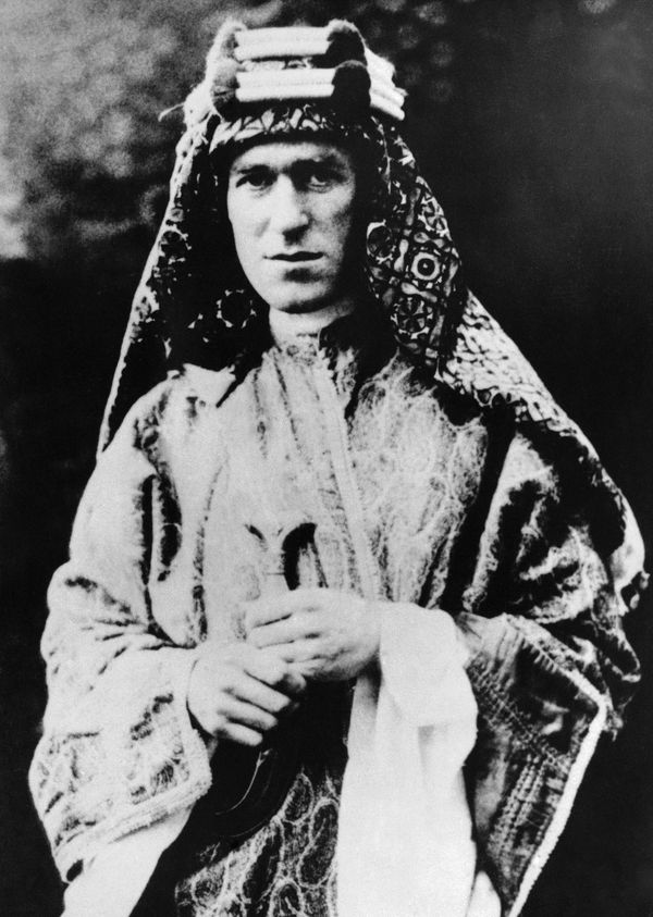 Col. T.E. Lawrence,, shown Oct. 3, 1928, the mystery man of the desert, who is known as the uncrowned king of Arabia, is reported on a secret mission in Afghanistan. He is supposed to be negotiating a treaty between Great Britain and the Amir Amanullah - Sputnik International
