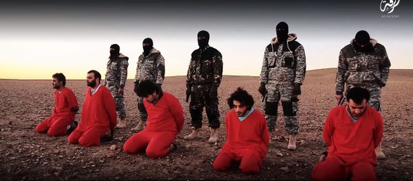 A screen capture of an ISIL propaganda video released on January 3, 2016 and posted on the YouTube video sharing service. A screen capture of an ISIL propaganda video released on January 3, 2016 and posted on the YouTube video sharing service. - Sputnik International
