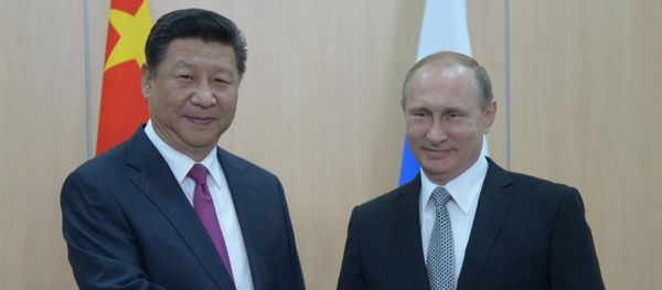 President of the Russian Federation Vladimir Putin meets with President of the People’s Republic of China Xi Jinping President of the Russian Federation Vladimir Putin meets with President of the People’s Republic of China Xi Jinping - Sputnik International