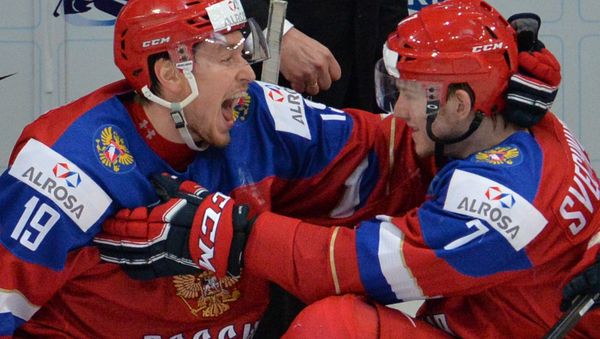 Ice Hockey World Youth Championship. Russia - USA - Sputnik International