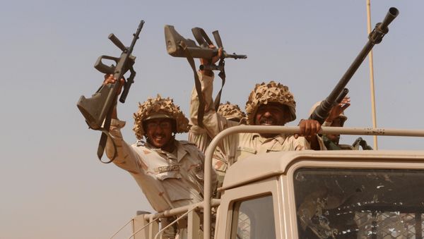Saudi troops - Sputnik International