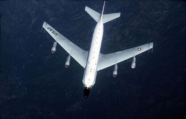 US Air Force shows an RC-135 surveillance aircraft US Air Force shows an RC-135 surveillance aircraft - Sputnik International
