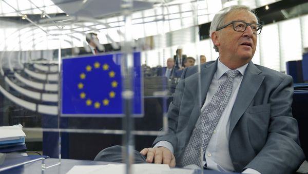 Jean-Claude Juncker visits Amsterdam Jean-Claude Juncker visits Amsterdam - Sputnik International