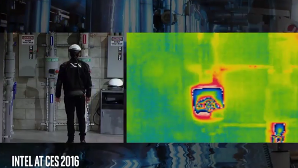 Intel has created a Smart Helmet, a device that allows wearers to basically see through solid objects like walls and pipes by overlaying maps, schematics and thermal images. - Sputnik International