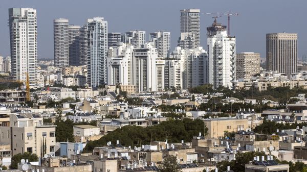 A general view taken shows buildings in the Israeli Mediterranean coastal city of Tel Aviv A general view taken shows buildings in the Israeli Mediterranean coastal city of Tel Aviv - Sputnik International
