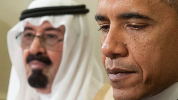 US President Barack Obama (R) and King Abdullah of Saudi Arabia during meetings in the Oval Office at the White House in Washington on June 29, 2010 US President Barack Obama (R) and King Abdullah of Saudi Arabia during meetings in the Oval Office at the White House in Washington on June 29, 2010 - Sputnik International