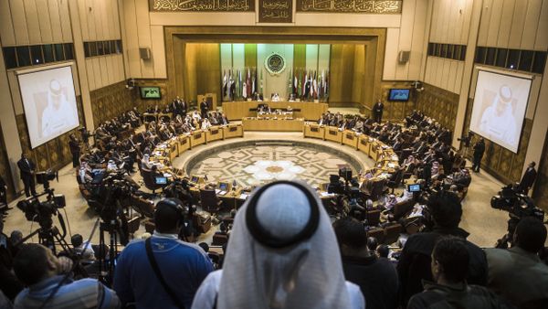 A general view shows Arab foreign ministers during an emergency meeting of Arab foreign ministers in the Egyptian capital Cairo on January 10, 2016 A general view shows Arab foreign ministers during an emergency meeting of Arab foreign ministers in the Egyptian capital Cairo on January 10, 2016 - Sputnik International
