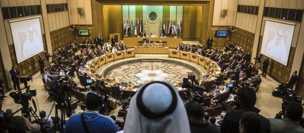A general view shows Arab foreign ministers during an emergency meeting of Arab foreign ministers in the Egyptian capital Cairo on January 10, 2016 A general view shows Arab foreign ministers during an emergency meeting of Arab foreign ministers in the Egyptian capital Cairo on January 10, 2016 - Sputnik International