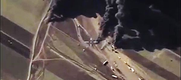 Destruction of oil production and processing facilities in Syria - Sputnik International