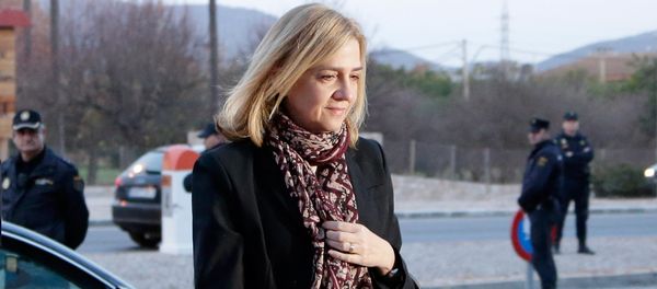 Spain's Princess Cristina arrives at a makeshift courtroom for a corruption trial, in Palma de Mallorca, Spain, Monday, Jan. 11, 2016 Spain's Princess Cristina arrives at a makeshift courtroom for a corruption trial, in Palma de Mallorca, Spain, Monday, Jan. 11, 2016 - Sputnik International