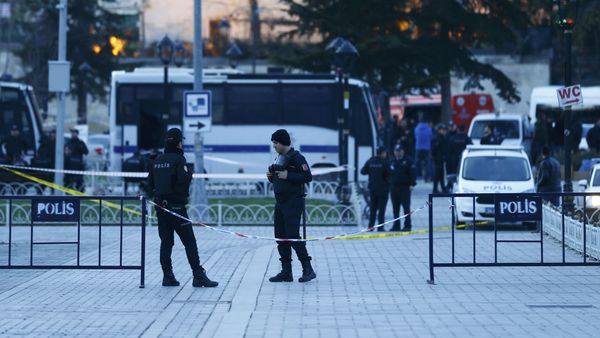 Turkish police officers Turkish police officers - Sputnik International
