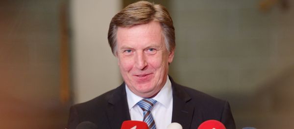 Maris Kucinskis of the Greens and Farmers Union (ZZS) speaks during a press conference after Latvian President nominated him as Prime Minister and asked to form a new government in Riga Maris Kucinskis of the Greens and Farmers Union (ZZS) speaks during a press conference after Latvian President nominated him as Prime Minister and asked to form a new government in Riga - Sputnik International