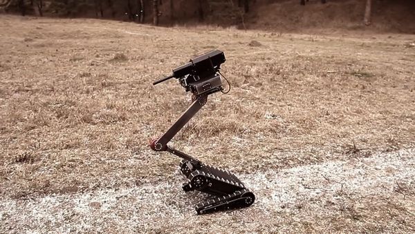 Lobaev Tactical Robot Minirex RS1A3 - Sputnik International
