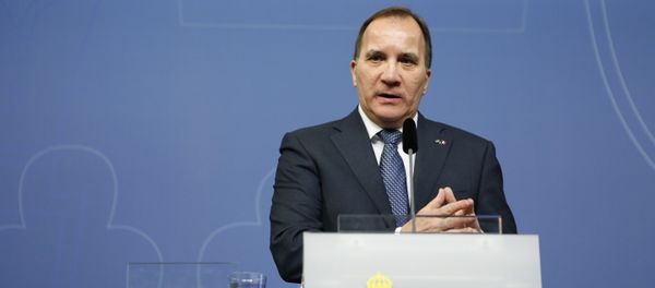 Sweden's Prime Minister Stefan Lofven speaks during a press conference. - Sputnik International
