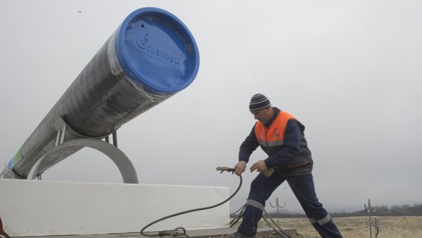 Preparations for the ceremony launching the construction of South Stream pipeline. (File) - Sputnik International