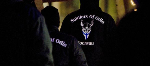 A group that call themselves the Soldiers of Odin demonstrate in Joensuu, Eastern Finland, January 8, 2016 A group that call themselves the Soldiers of Odin demonstrate in Joensuu, Eastern Finland, January 8, 2016 - Sputnik International