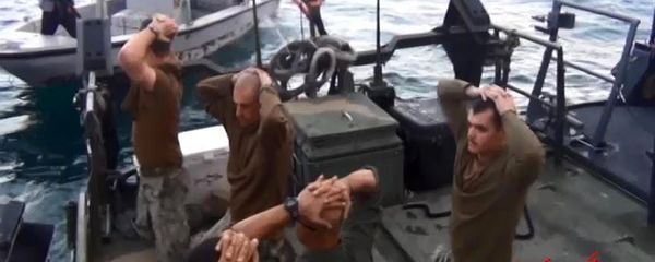 This frame grab from Tuesday, January 12, 2016 video by the Iranian state-run IRIB News Agency, shows detention of American Navy sailors by the Iranian Revolutionary Guards in the Persian Gulf, Iran This frame grab from Tuesday, January 12, 2016 video by the Iranian state-run IRIB News Agency, shows detention of American Navy sailors by the Iranian Revolutionary Guards in the Persian Gulf, Iran - Sputnik International