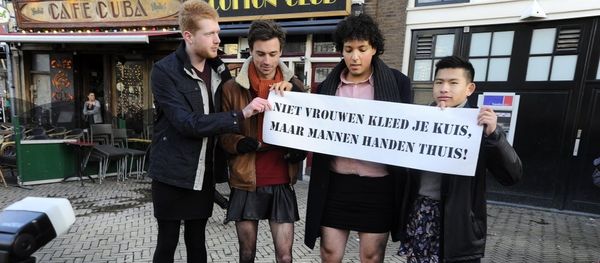 Men in skirts. Amsterdam Men in skirts. Amsterdam - Sputnik International