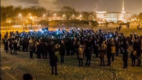St. petersburg, russia in memory of Alan Rickman St. petersburg, russia in memory of Alan Rickman - Sputnik International