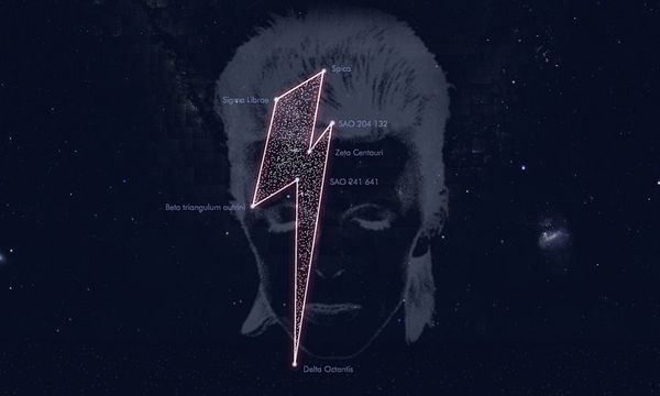 A constellation of stars registered in tribute to the musician David Bowie - Sputnik International
