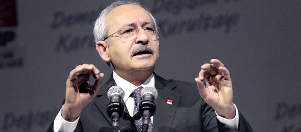 Leader of Turkey's main opposition Republican People's Party (CHP), Kemal Kilicdaroglu delivers a speech during the 35th General Assembly of the party at Ankara Sports Hall in Ankara, on January 16, 2016 Leader of Turkey's main opposition Republican People's Party (CHP), Kemal Kilicdaroglu delivers a speech during the 35th General Assembly of the party at Ankara Sports Hall in Ankara, on January 16, 2016 - Sputnik International