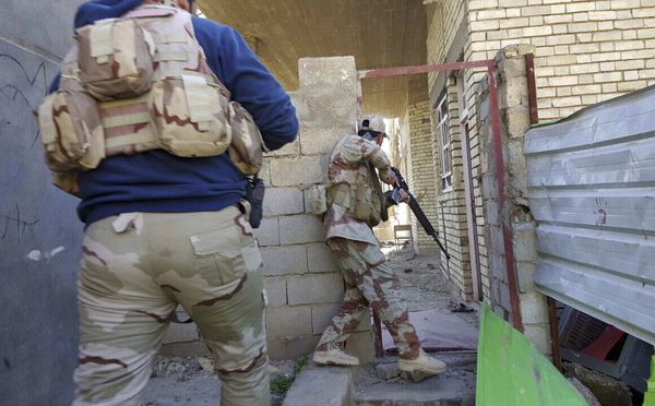 Iraqi security forces clear houses of Daesh militants in Ramadi, 70 miles (115 kilometers) west of Baghdad, Iraq, Sunday, Jan. 17, 2016 Iraqi security forces clear houses of Daesh militants in Ramadi, 70 miles (115 kilometers) west of Baghdad, Iraq, Sunday, Jan. 17, 2016 - Sputnik International